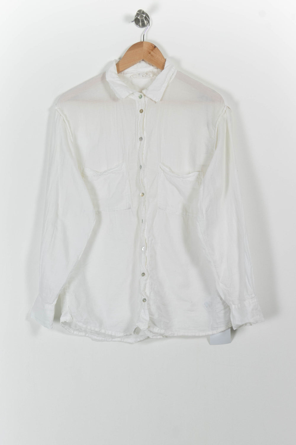Chemise Blanche - Taille XS/34 de la marque ba&sh | PARAD61017 - Vendu par Paradigme - Image 2