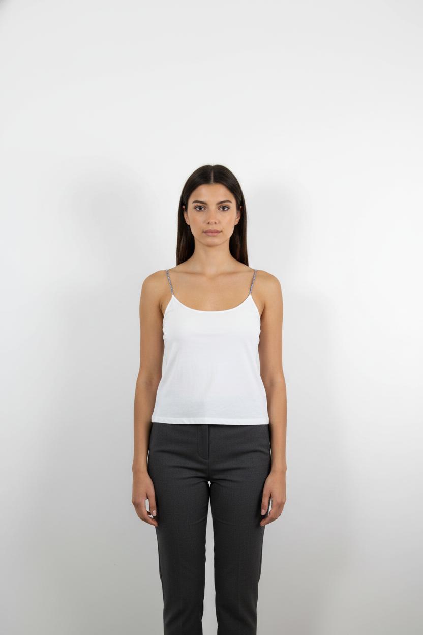 Débardeur Blanc - Taille XS/34