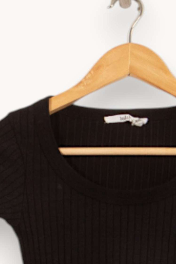 Pull Noir - Taille XS/34 de la marque ba&sh | PARAD61019 - Vendu par Paradigme - Image 3