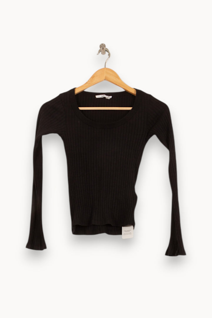 Pull Noir - Taille XS/34 de la marque ba&sh | PARAD61019 - Vendu par Paradigme - Image 2