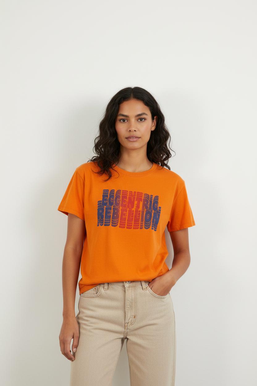 Tee-shirt orange - Taille S/36