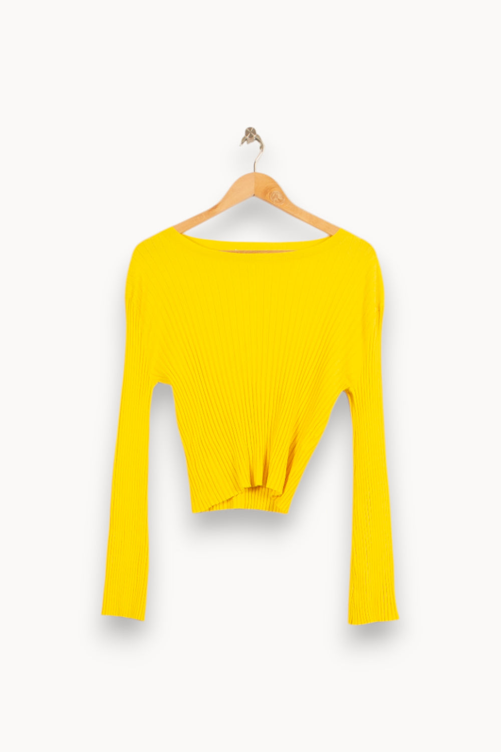 Pull Jaune - Taille S/36 de la marque Bérénice | PARAD61021 - Vendu par Paradigme - Image 2