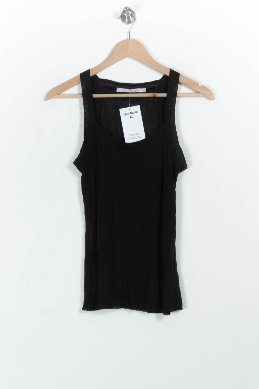 Débardeur Noir - Taille XS/34 de la marque Bérénice | PARAD61024 - Vendu par Paradigme - Image 2