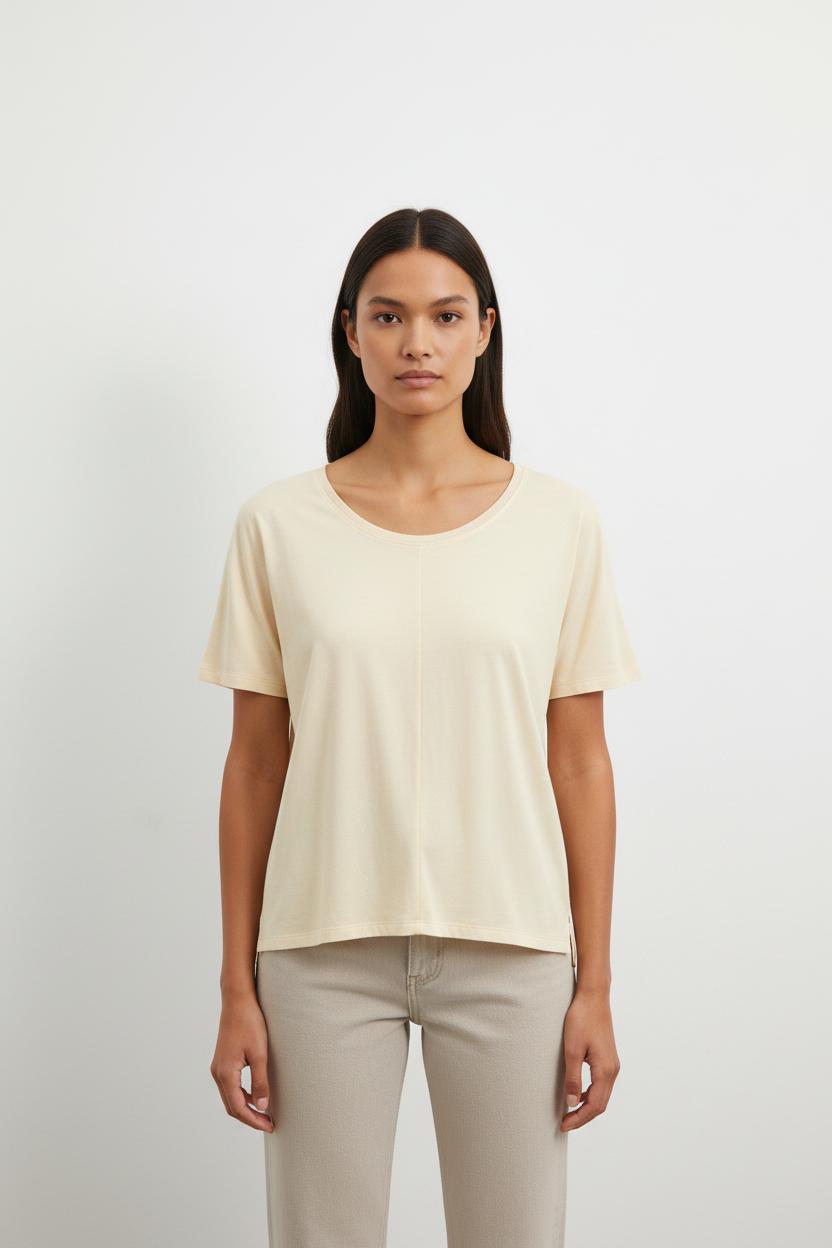 T-shirt Beige - Taille S/36