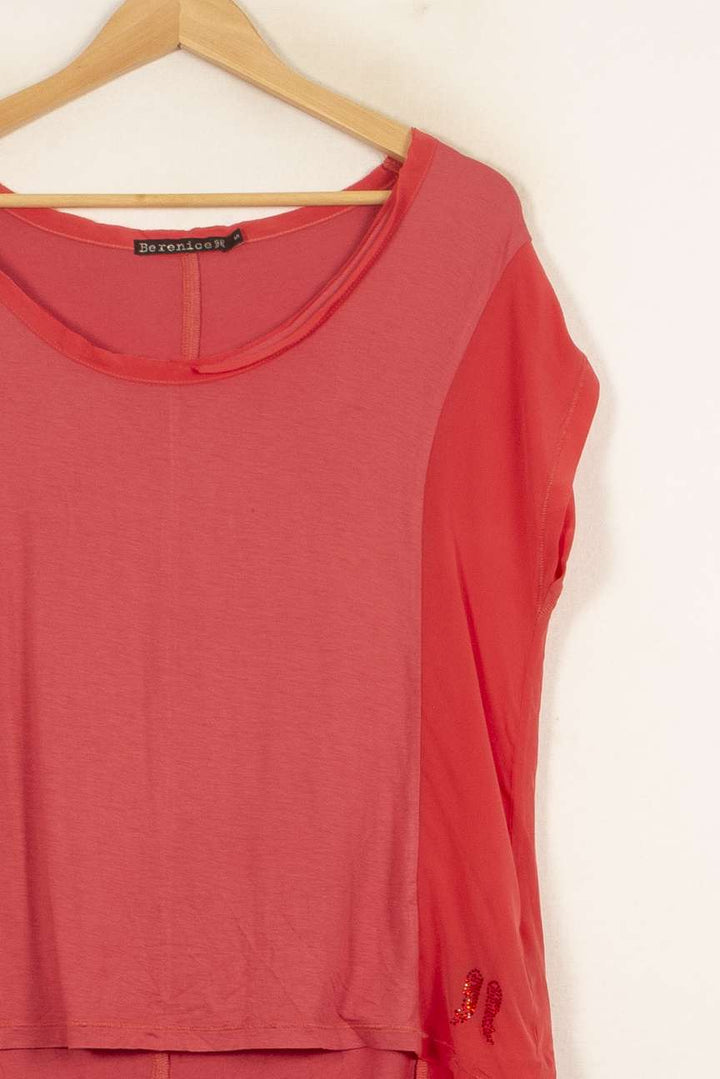 T-shirt Rouge - Taille S/36 de la marque Bérénice | PARAD61028 - Vendu par Paradigme - Image 3
