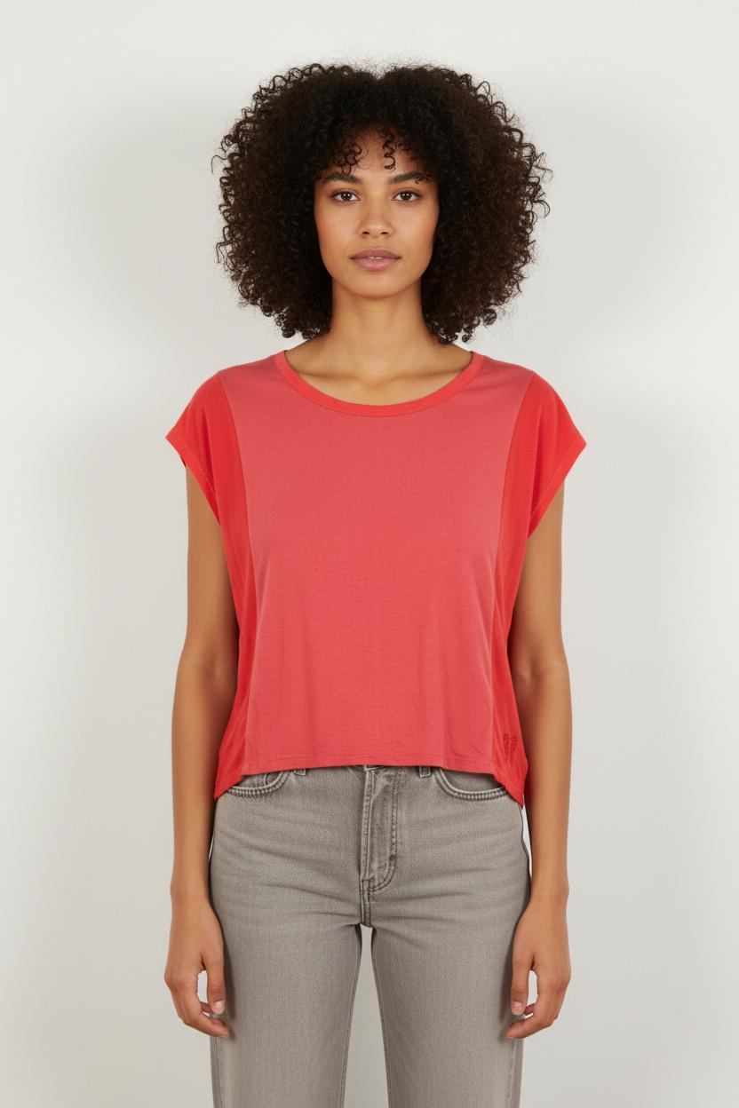 T-shirt Rouge - Taille S/36