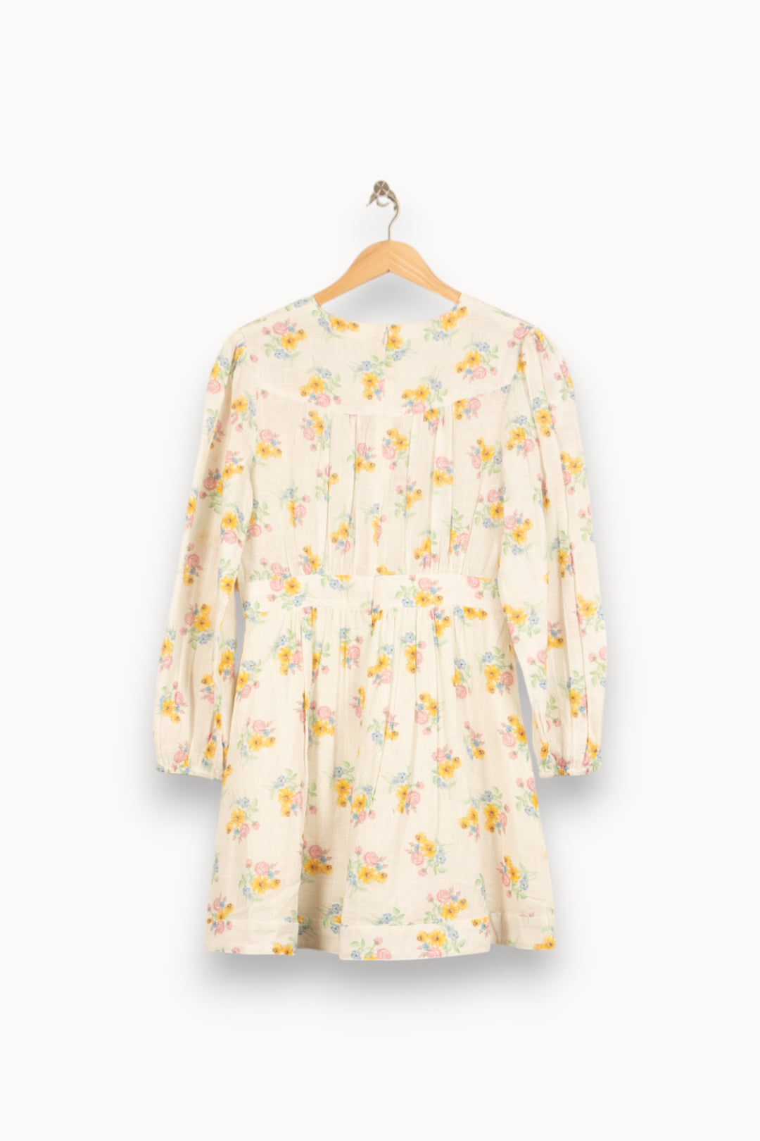 Robe Courte Blanche et Multicolore - Taille S/36 de la marque Bérénice | PARAD61030 - Vendu par Paradigme - Image 4
