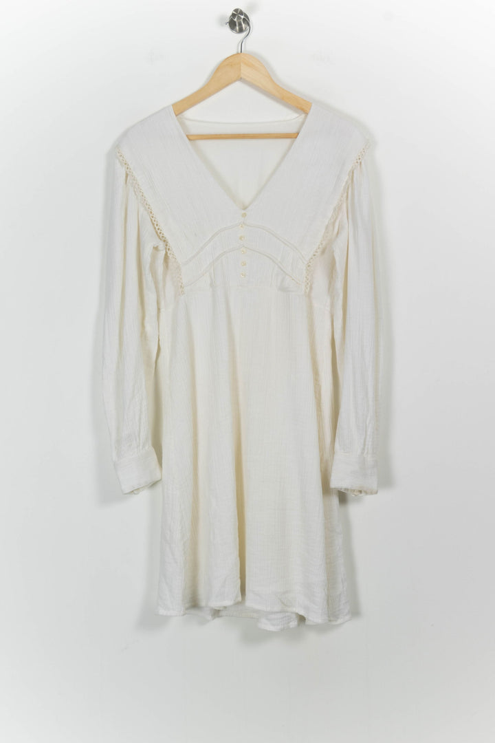 Robe Courte Blanche - Taille S/36 de la marque Bérénice | PARAD61031 - Vendu par Paradigme - Image 2