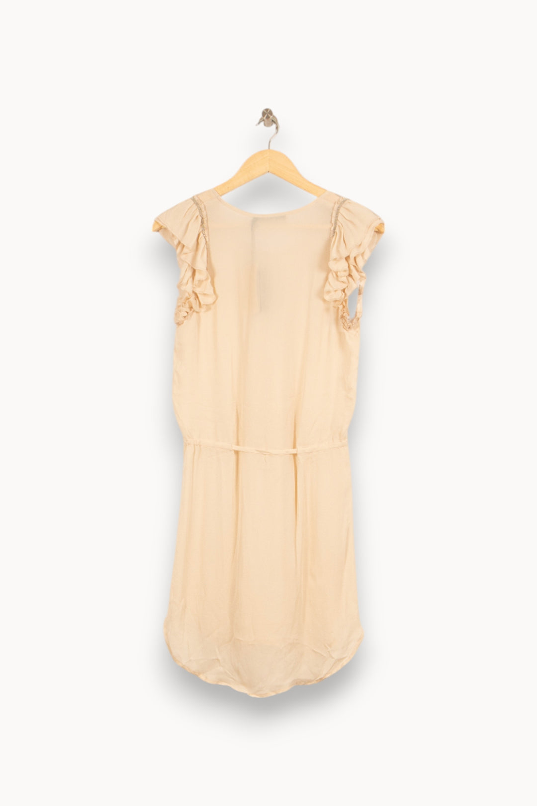 Robe Courte Beige - Taille M/38 de la marque Bérénice | PARAD61036 - Vendu par Paradigme - Image 4