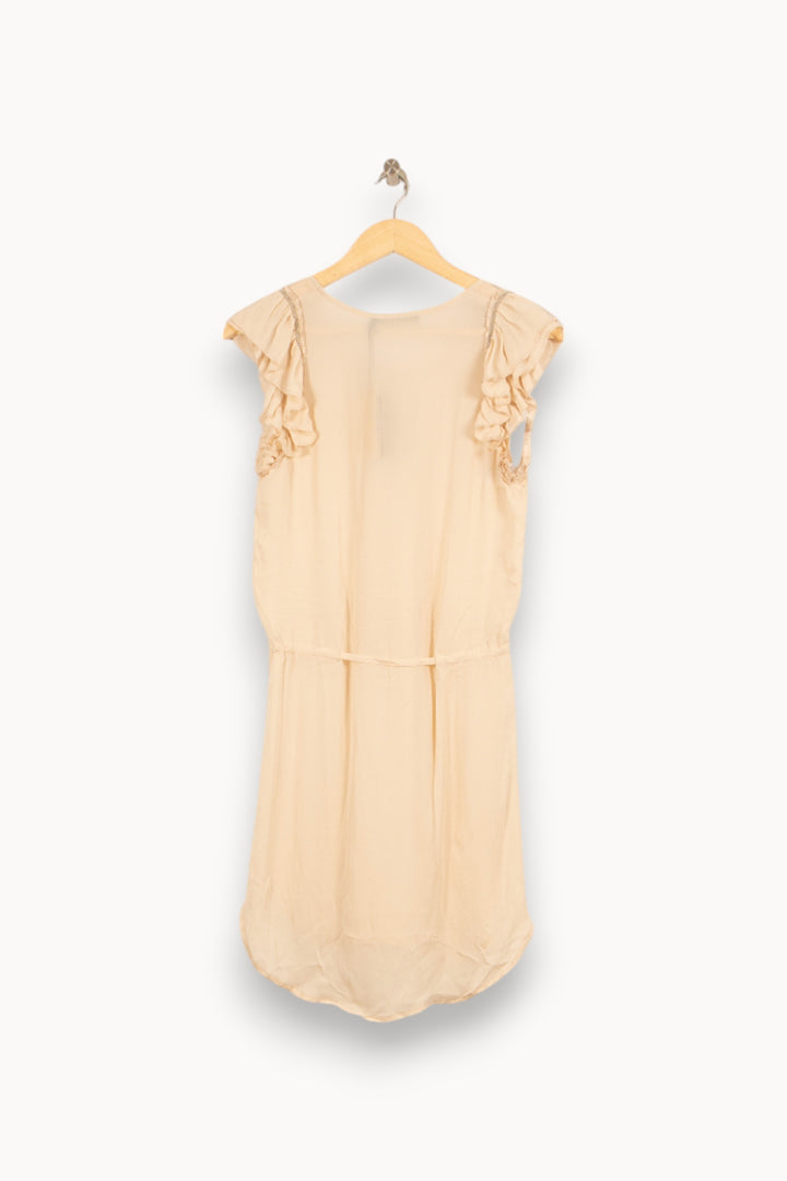 Robe Courte Beige - Taille M/38 de la marque Bérénice | PARAD61036 - Vendu par Paradigme - Image 4