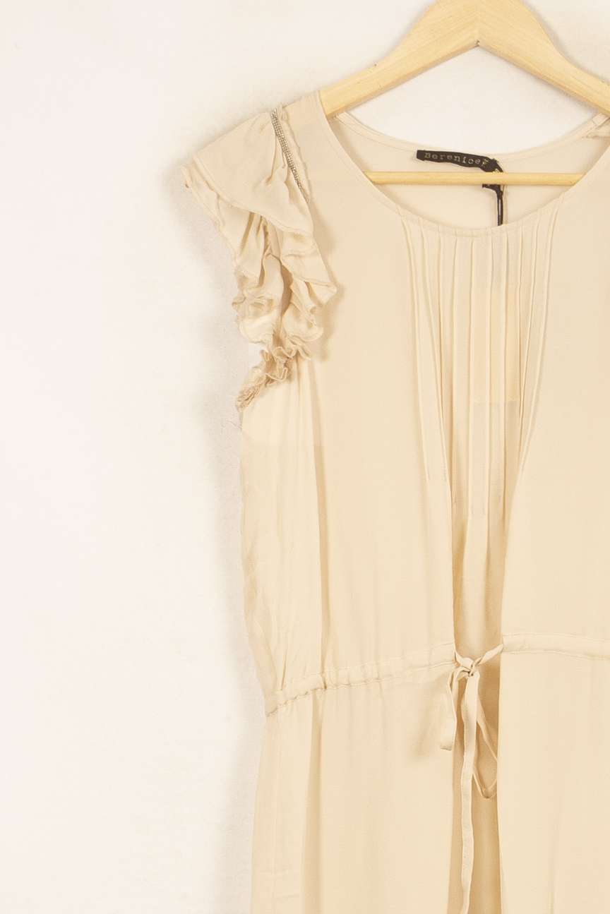 Robe Courte Beige - Taille M/38 de la marque Bérénice | PARAD61036 - Vendu par Paradigme - Image 3