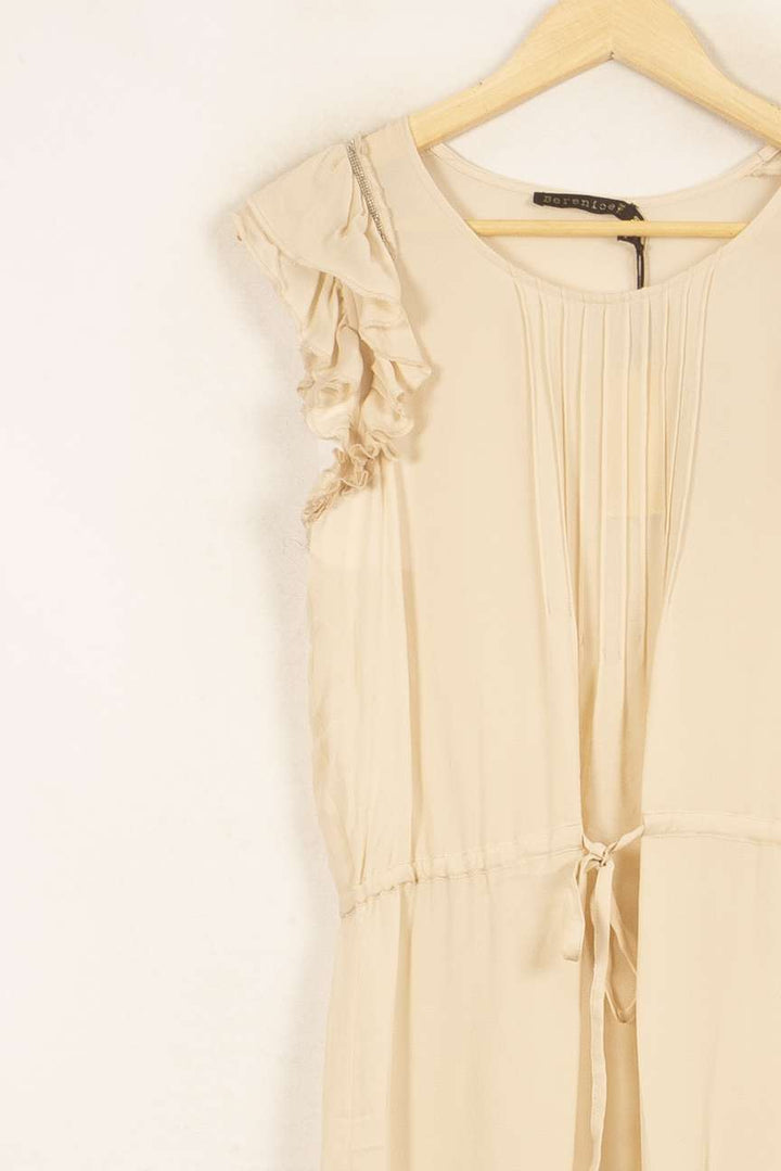 Robe Courte Beige - Taille M/38 de la marque Bérénice | PARAD61036 - Vendu par Paradigme - Image 3