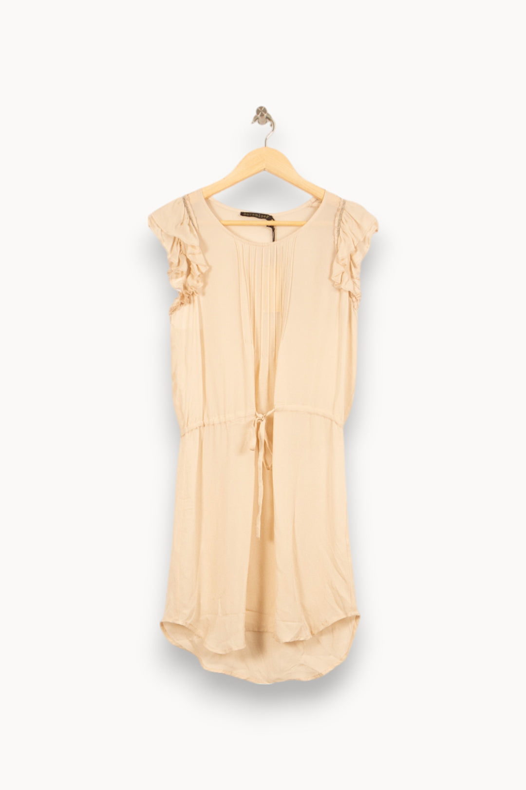 Robe Courte Beige - Taille M/38 de la marque Bérénice | PARAD61036 - Vendu par Paradigme - Image 2