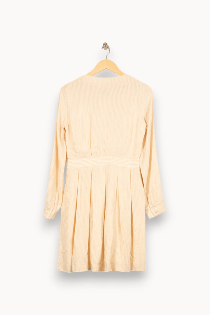 Robe Courte Beige - Taille S/36 de la marque Bérénice | PARAD61038 - Vendu par Paradigme - Image 4
