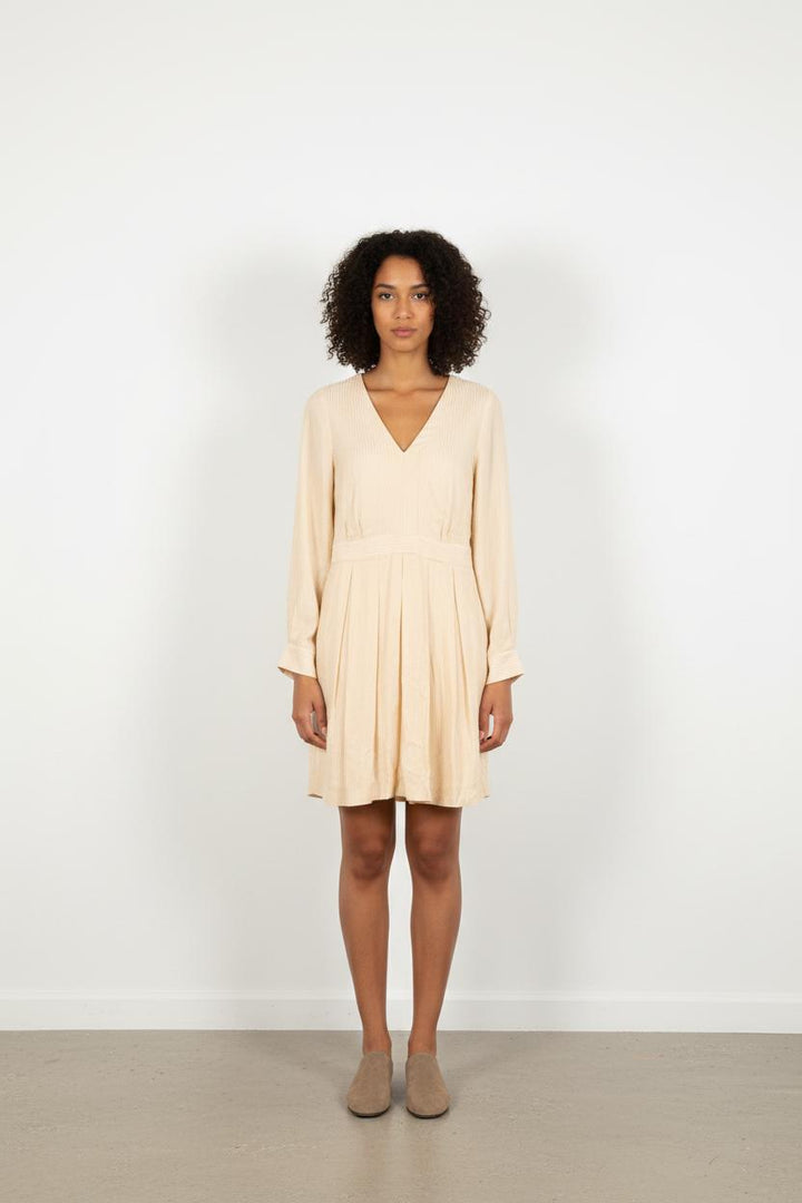 Robe Courte Beige - Taille S/36