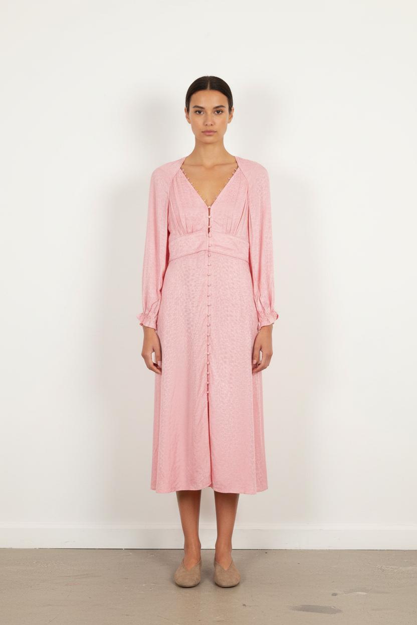Robe Portefeuille Rose - Taille S/36