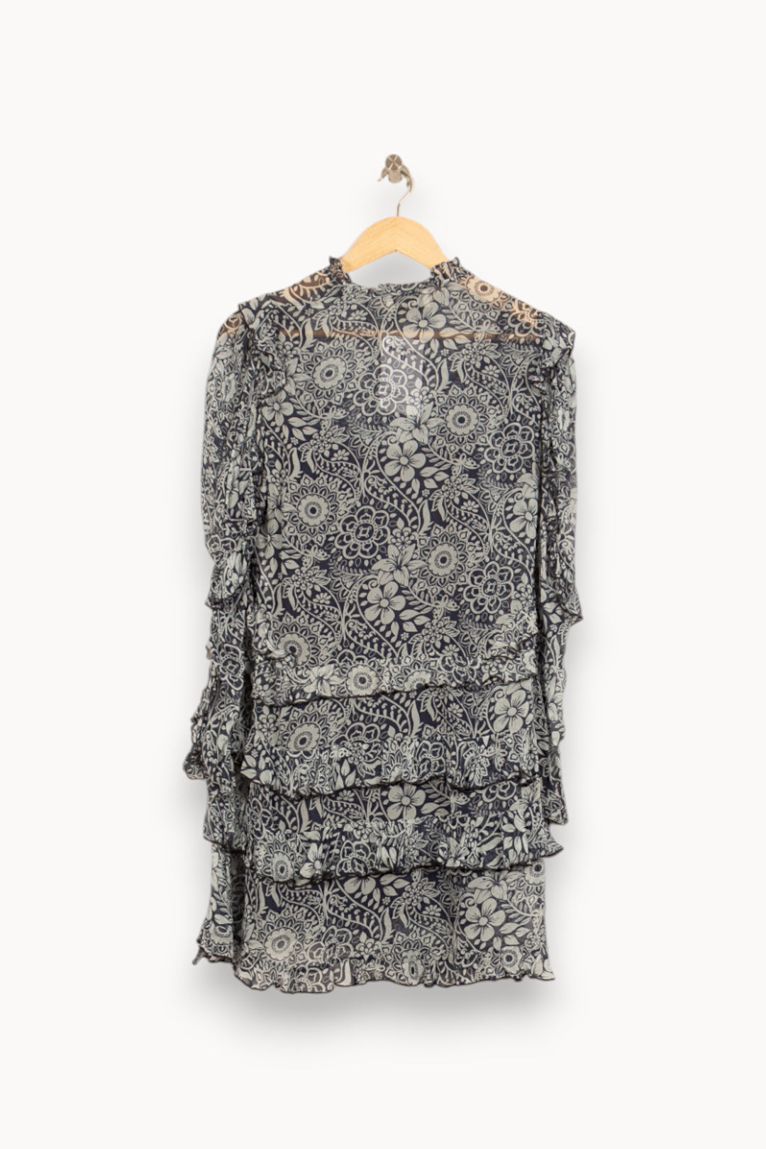 Robe Courte Bleu et Blanc - Taille S/36 de la marque Bérénice | PARAD61042 - Vendu par Paradigme - Image 4