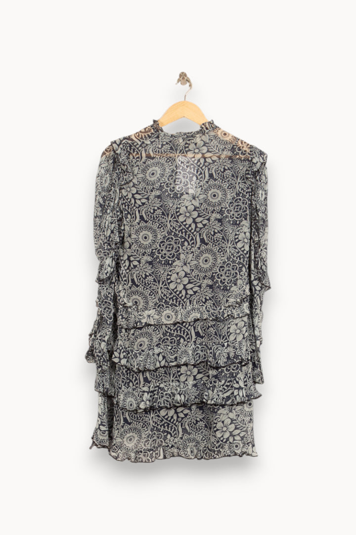 Robe Courte Bleu et Blanc - Taille S/36 de la marque Bérénice | PARAD61042 - Vendu par Paradigme - Image 4