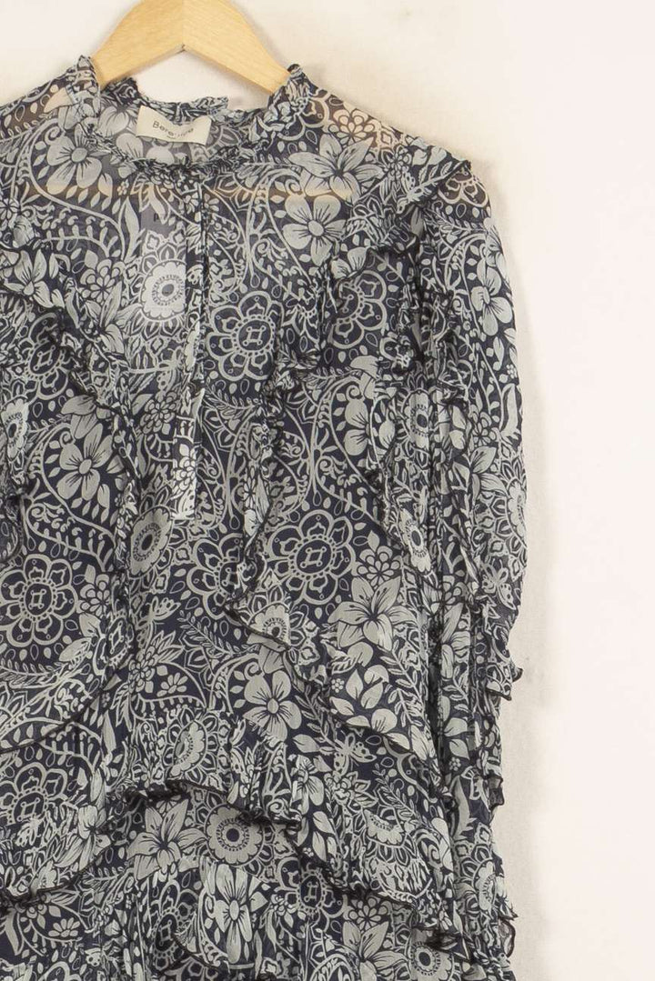 Robe Courte Bleu et Blanc - Taille S/36 de la marque Bérénice | PARAD61042 - Vendu par Paradigme - Image 3