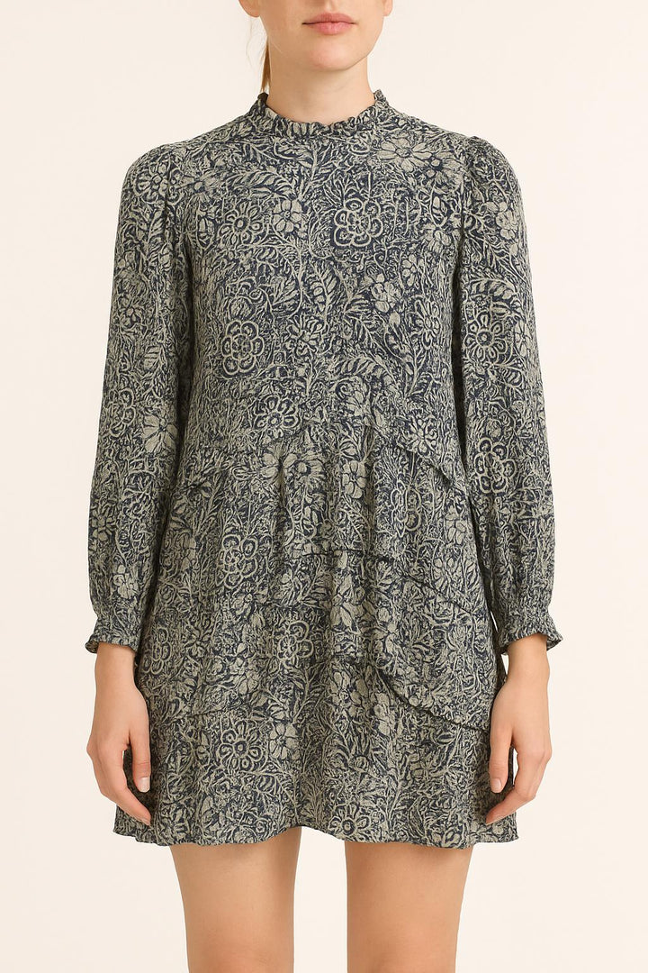 Robe Courte Bleu et Blanc - Taille S/36 de la marque Bérénice | PARAD61042 - Vendu par Paradigme - Image 1