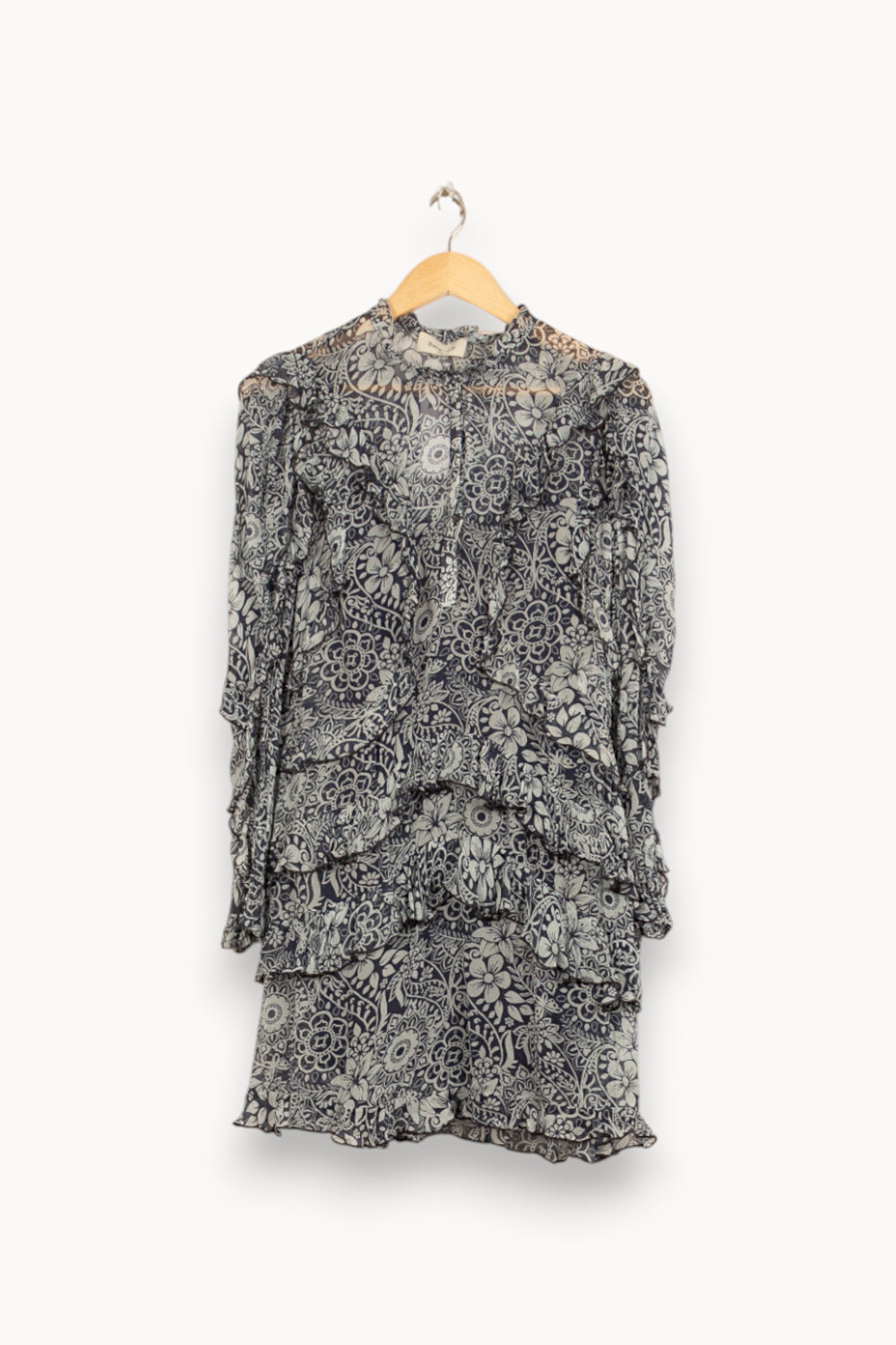 Robe Courte Bleu et Blanc - Taille S/36 de la marque Bérénice | PARAD61042 - Vendu par Paradigme - Image 2