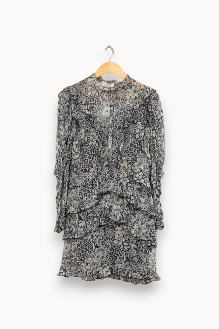 Robe Courte Bleu et Blanc - Taille S/36 de la marque Bérénice | PARAD61042 - Vendu par Paradigme - Image 2