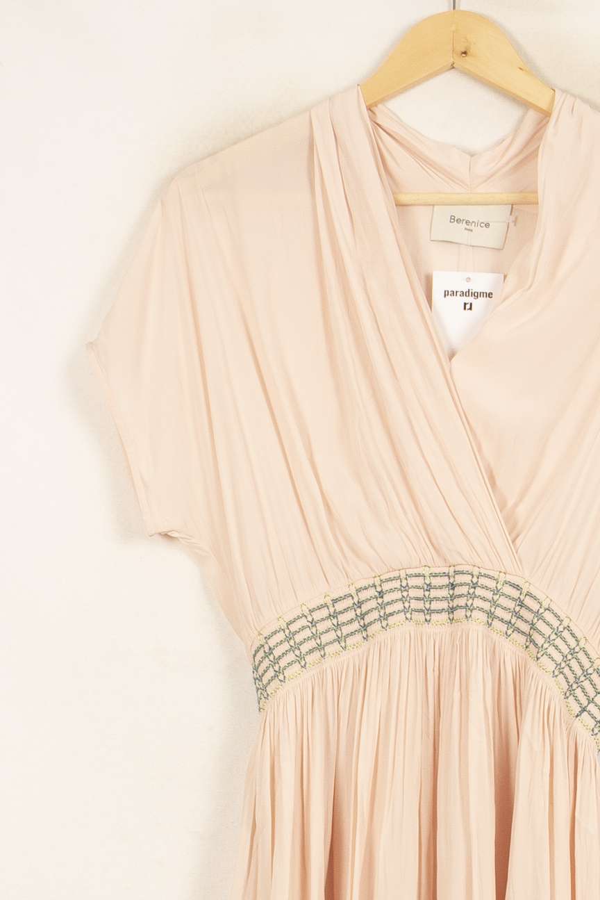 Robe Courte Rose - Taille S/36 de la marque Bérénice | PARAD61043 - Vendu par Paradigme - Image 3