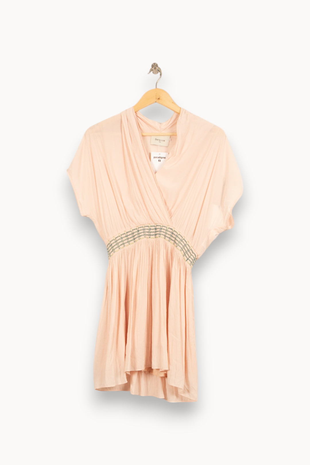 Robe Courte Rose - Taille S/36 de la marque Bérénice | PARAD61043 - Vendu par Paradigme - Image 2