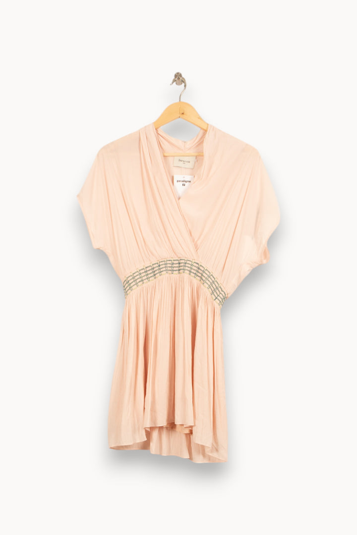 Robe Courte Rose - Taille S/36 de la marque Bérénice | PARAD61043 - Vendu par Paradigme - Image 2