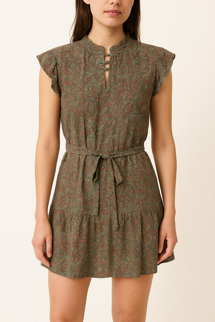 Robe Courte Multicolore - Taille S/36 de la marque Bérénice | PARAD61048 - Vendu par Paradigme - Image 1