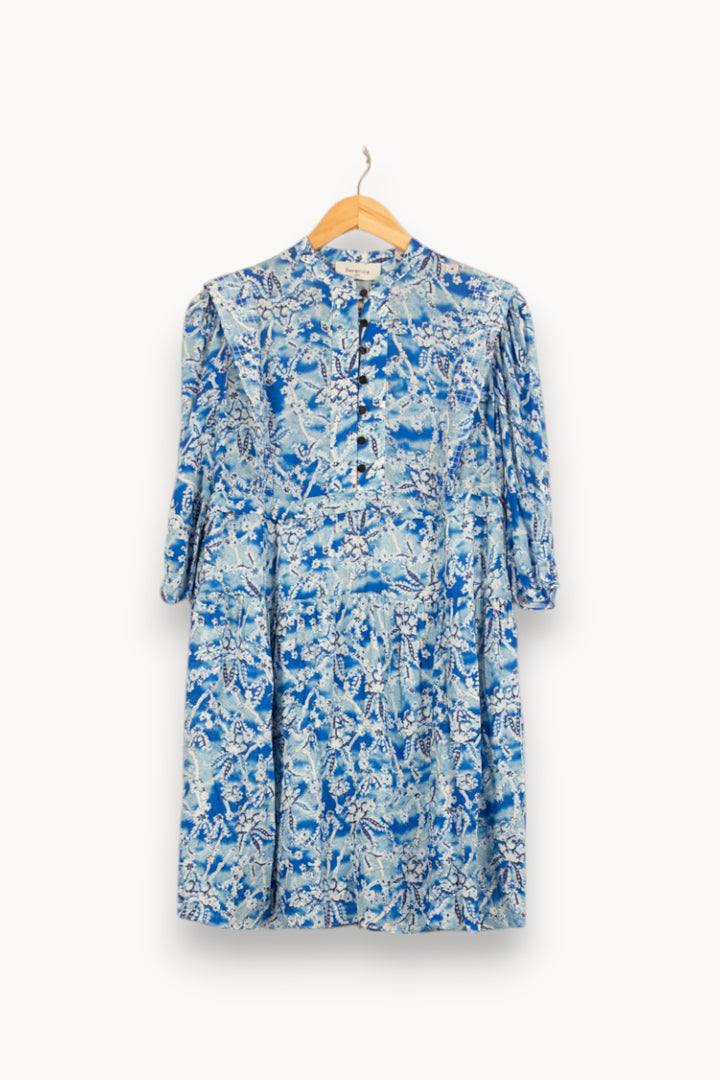 Robe Courte Bleue - Taille S/36 de la marque Bérénice | PARAD61050 - Vendu par Paradigme - Image 4