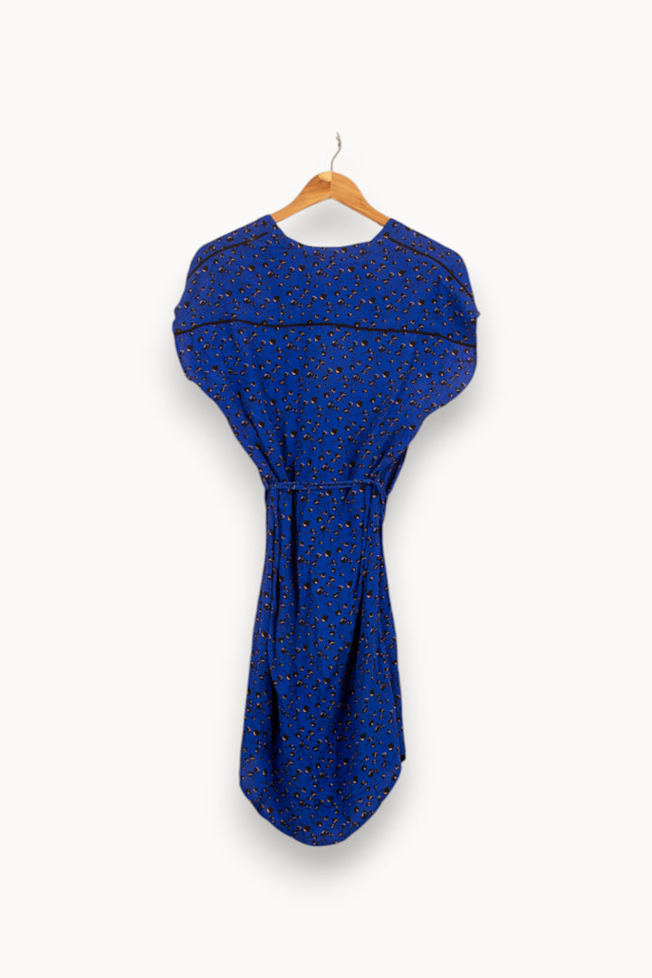 Robe Portefeuille Bleue - Taille S/36 de la marque Bérénice | PARAD61051 - Vendu par Paradigme - Image 4