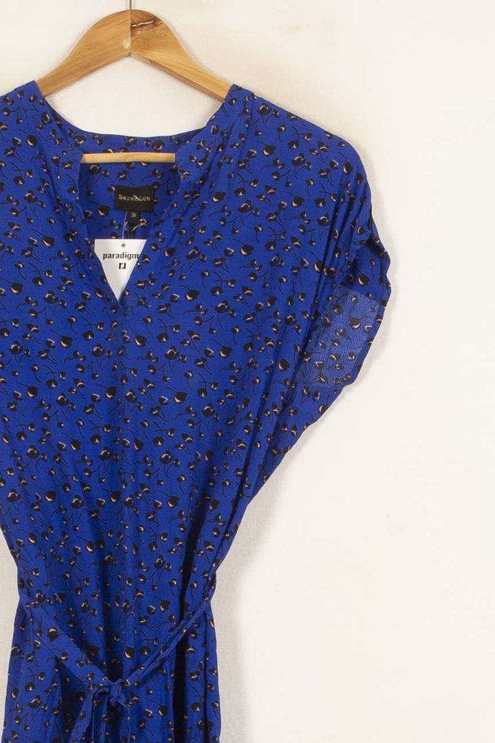 Robe Portefeuille Bleue - Taille S/36 de la marque Bérénice | PARAD61051 - Vendu par Paradigme - Image 3