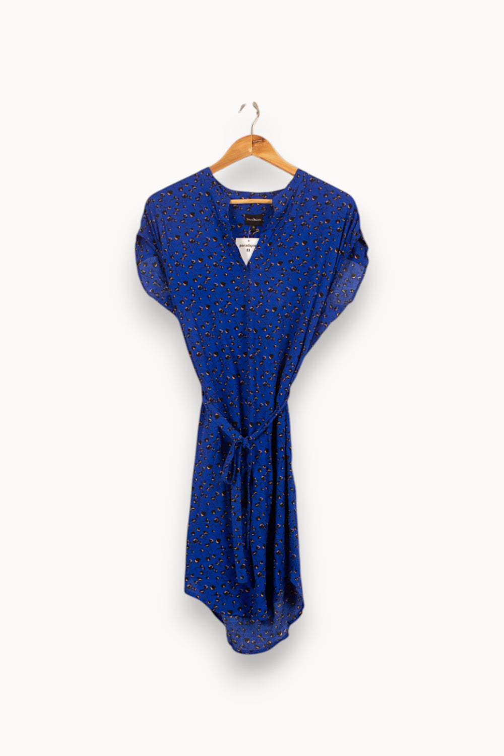 Robe Portefeuille Bleue - Taille S/36 de la marque Bérénice | PARAD61051 - Vendu par Paradigme - Image 2