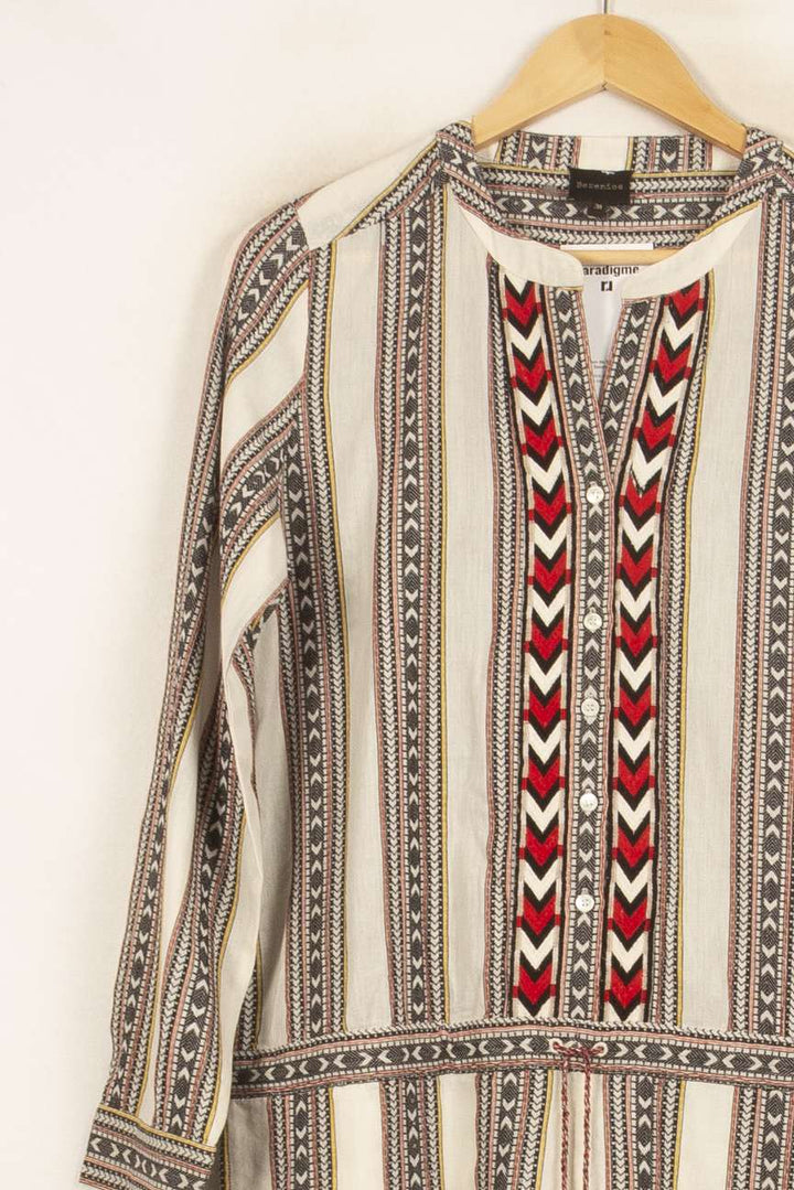 Combishort Blanc et Noir - Taille M/38 de la marque Bérénice | PARAD61056 - Vendu par Paradigme - Image 2