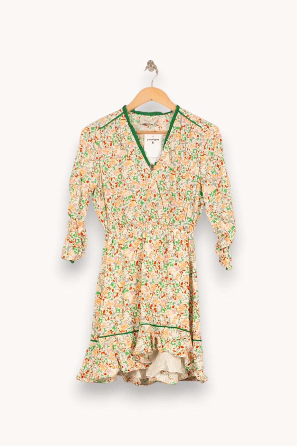 Robe Portefeuille Multicolore - Taille S/36 de la marque Bérénice | PARAD61058 - Vendu par Paradigme - Image 2