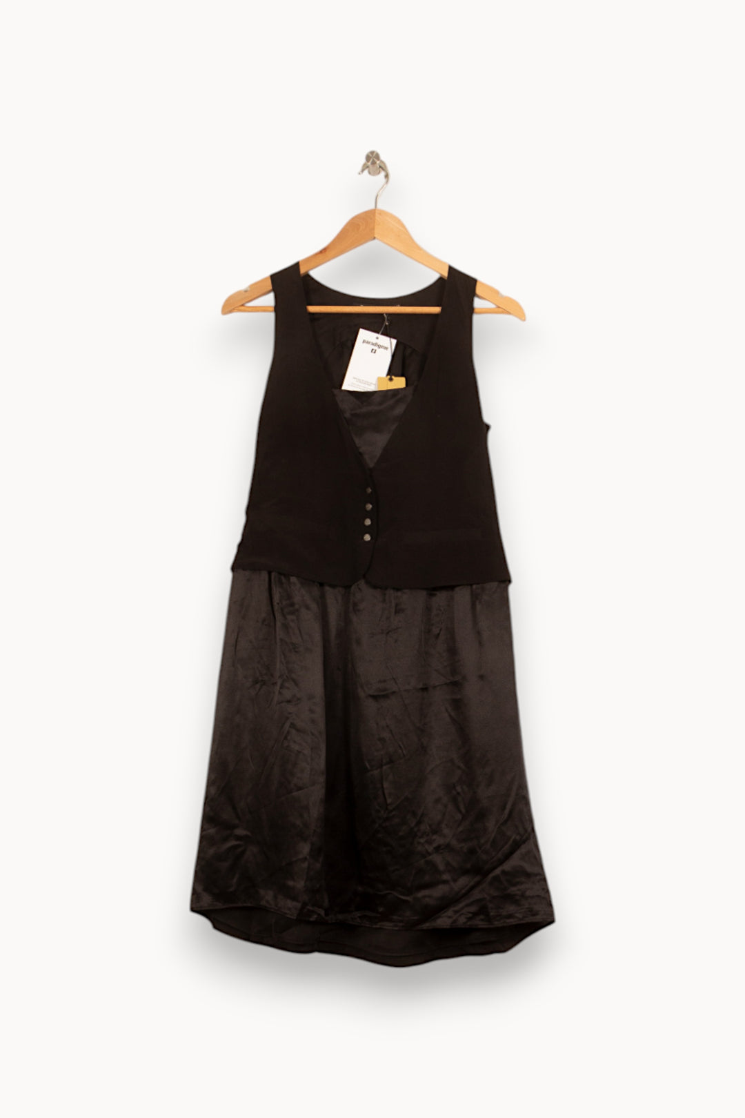 Robe Sans Manches Noire - Taille S/36 de la marque Bérénice | PARAD61061 - Vendu par Paradigme - Image 2