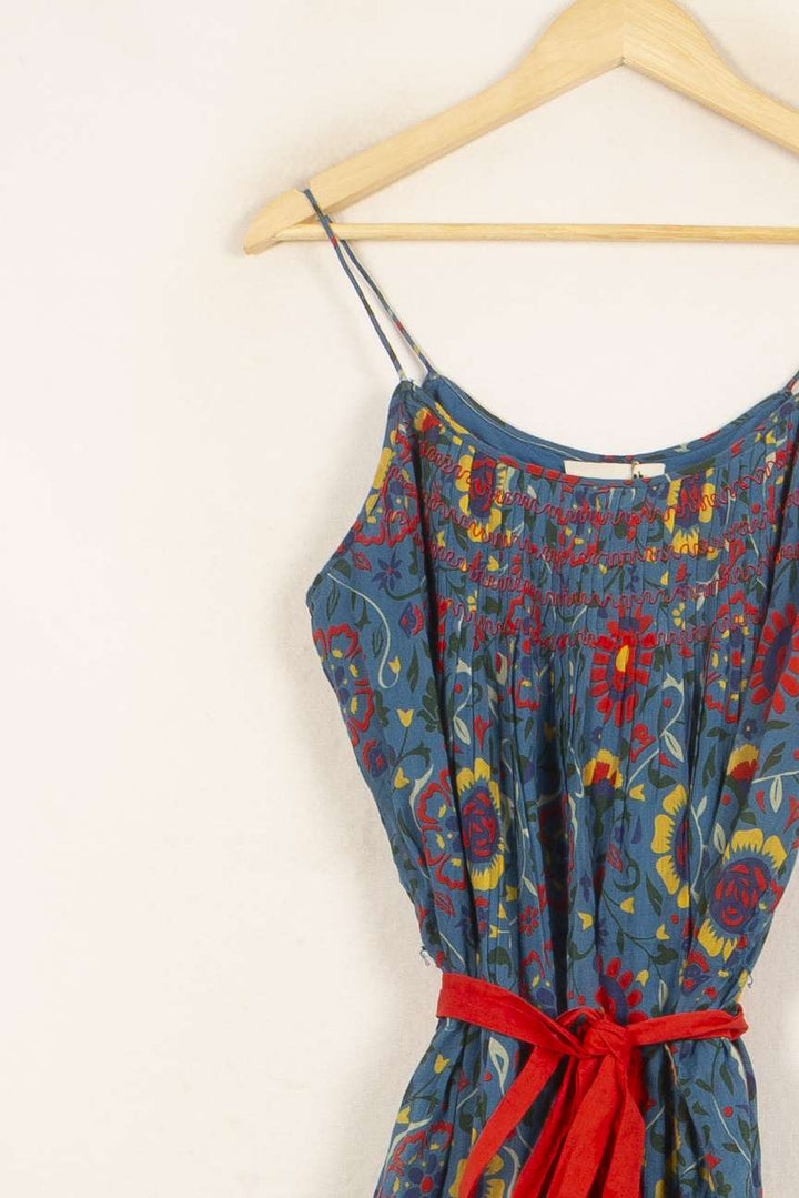Robe Courte Bleu et Rouge - Taille S/36 de la marque Bérénice | PARAD61063 - Vendu par Paradigme - Image 3