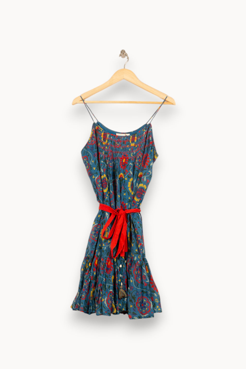 Robe Courte Bleu et Rouge - Taille S/36 de la marque Bérénice | PARAD61063 - Vendu par Paradigme - Image 2