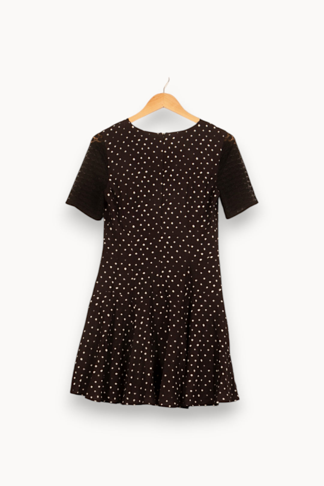 Robe Patineuse Noire à Pois Blancs - Taille S/36 de la marque Bérénice | PARAD61065 - Vendu par Paradigme - Image 3