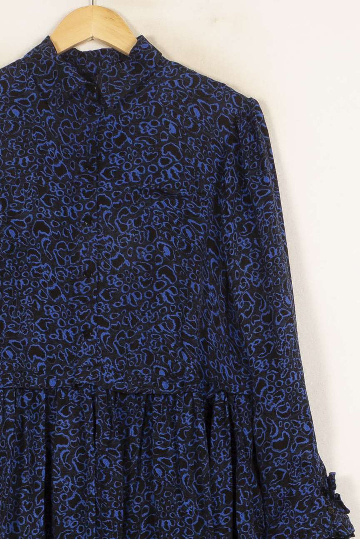Robe Courte Bleue et Noire - Taille S/36 de la marque Bérénice | PARAD61068 - Vendu par Paradigme - Image 2