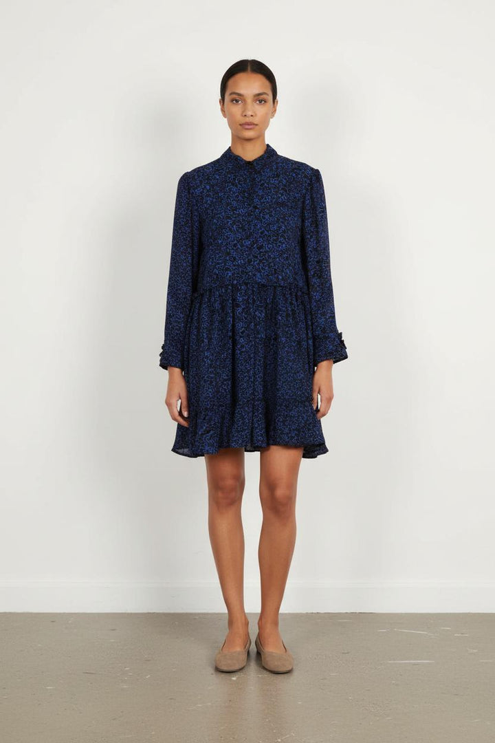 Robe Courte Bleue et Noire - Taille S/36