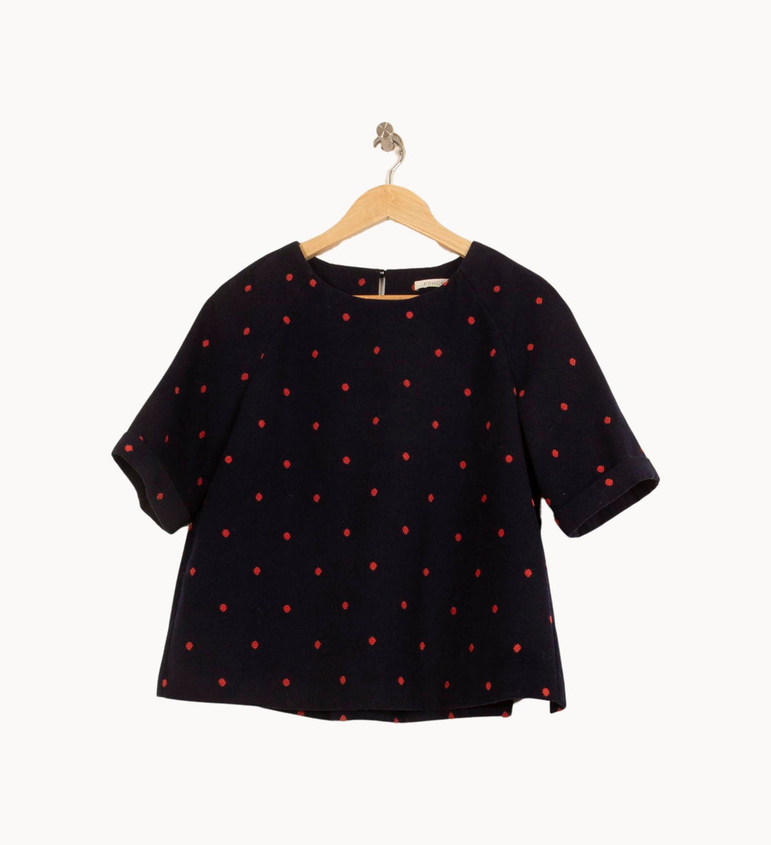 Blouse Bleue et Rouge - Taille M/38 de la marque FRNCH | PARAD61071 - Vendu par Paradigme - Image 2