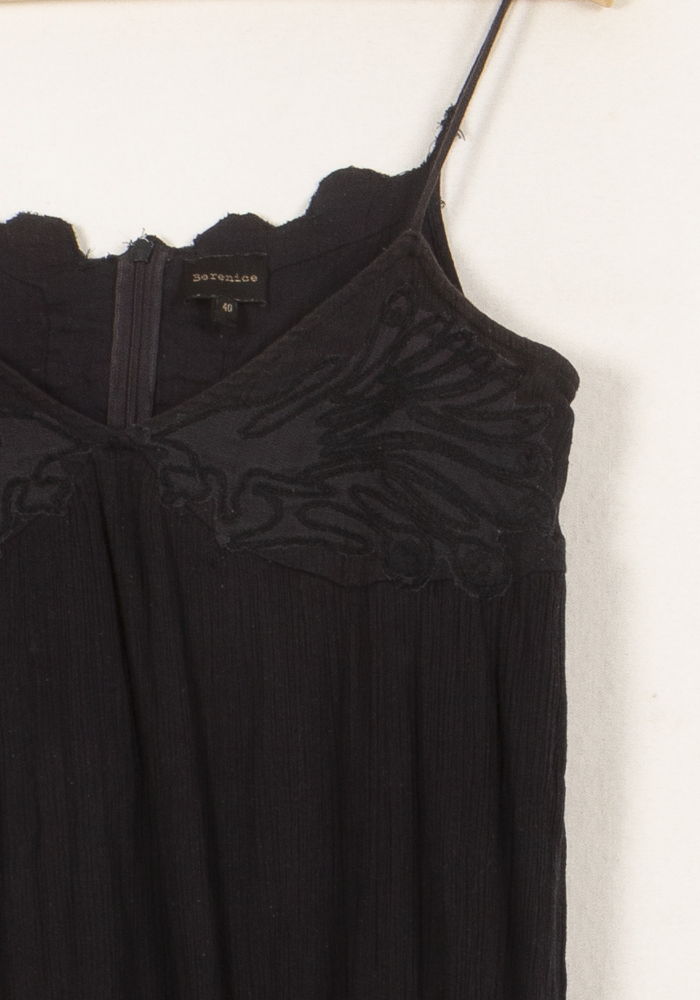 Robe Midi Noire - Taille L/40 de la marque Bérénice | PARAD61088 - Vendu par Paradigme - Image 3