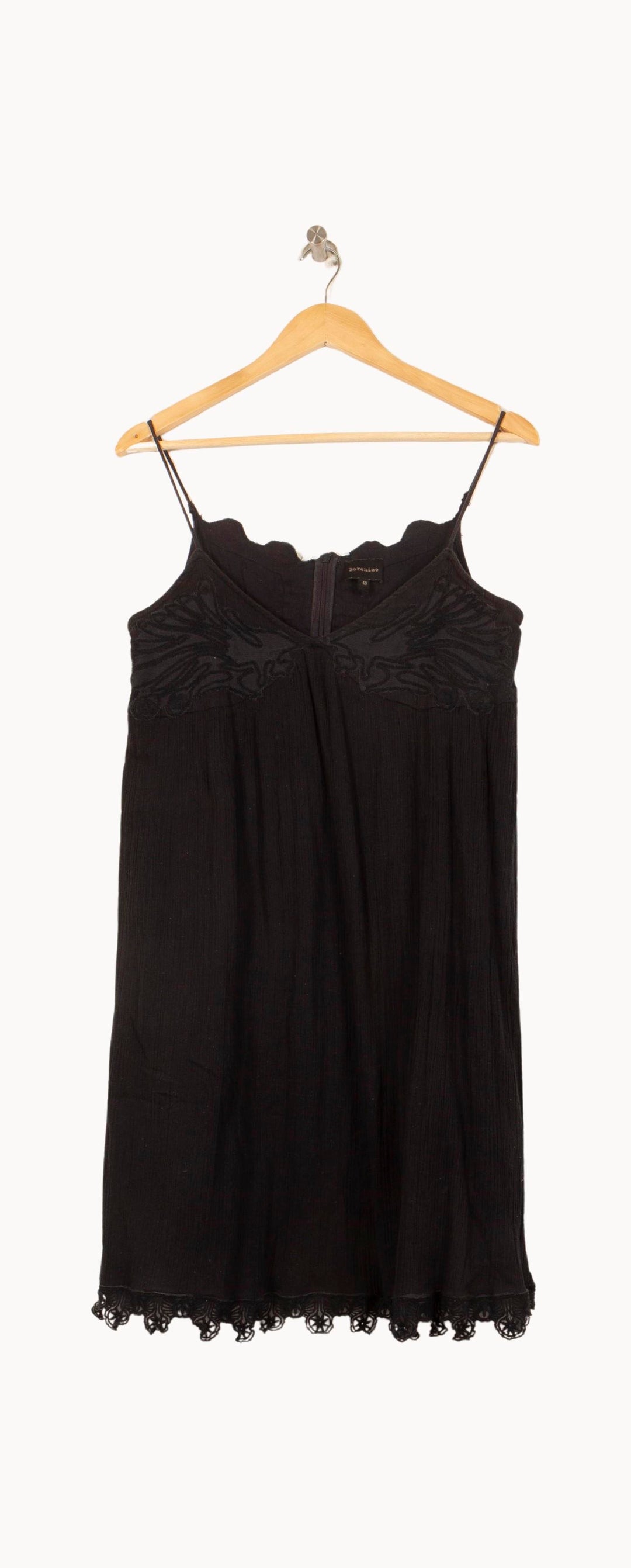 Robe Midi Noire - Taille L/40 de la marque Bérénice | PARAD61088 - Vendu par Paradigme - Image 2