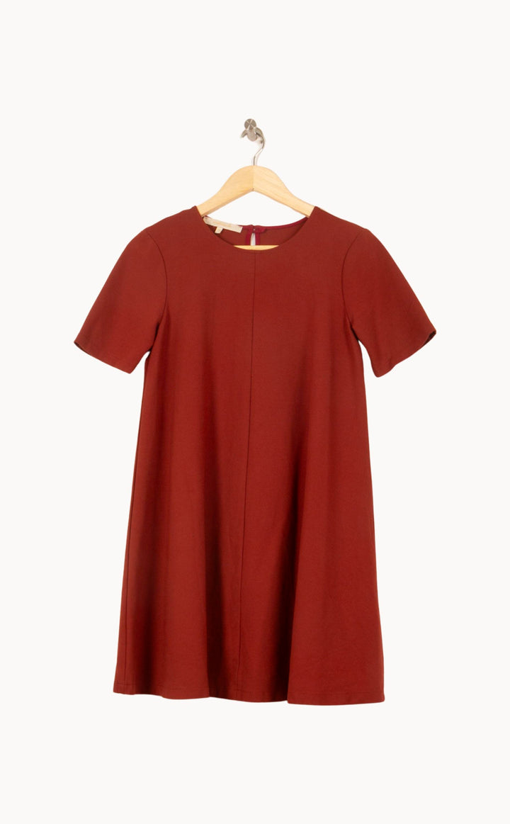 Robe Bordeaux - Taille S/36 de la marque La Fée Maraboutée | PARAD61089 - Vendu par Paradigme - Image 2