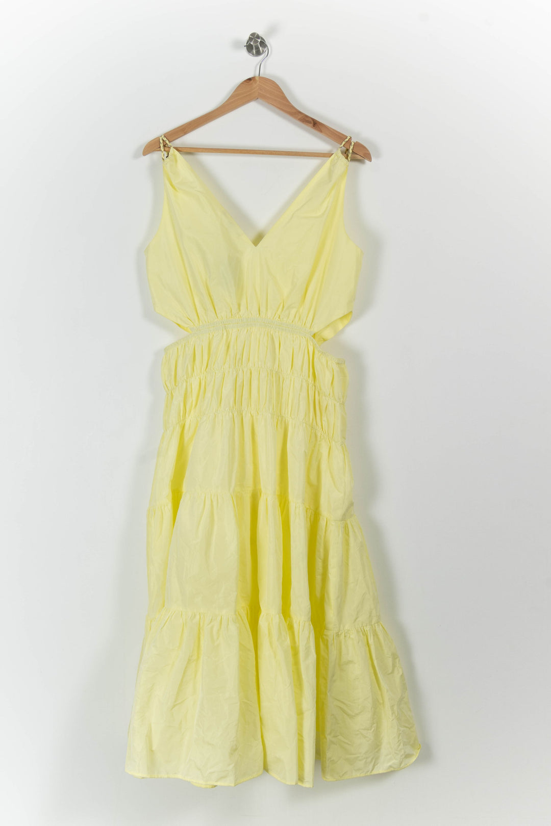 Robe Longue Jaune - Taille XL/42 de la marque Maje | PARAD61094 - Vendu par Paradigme - Image 4