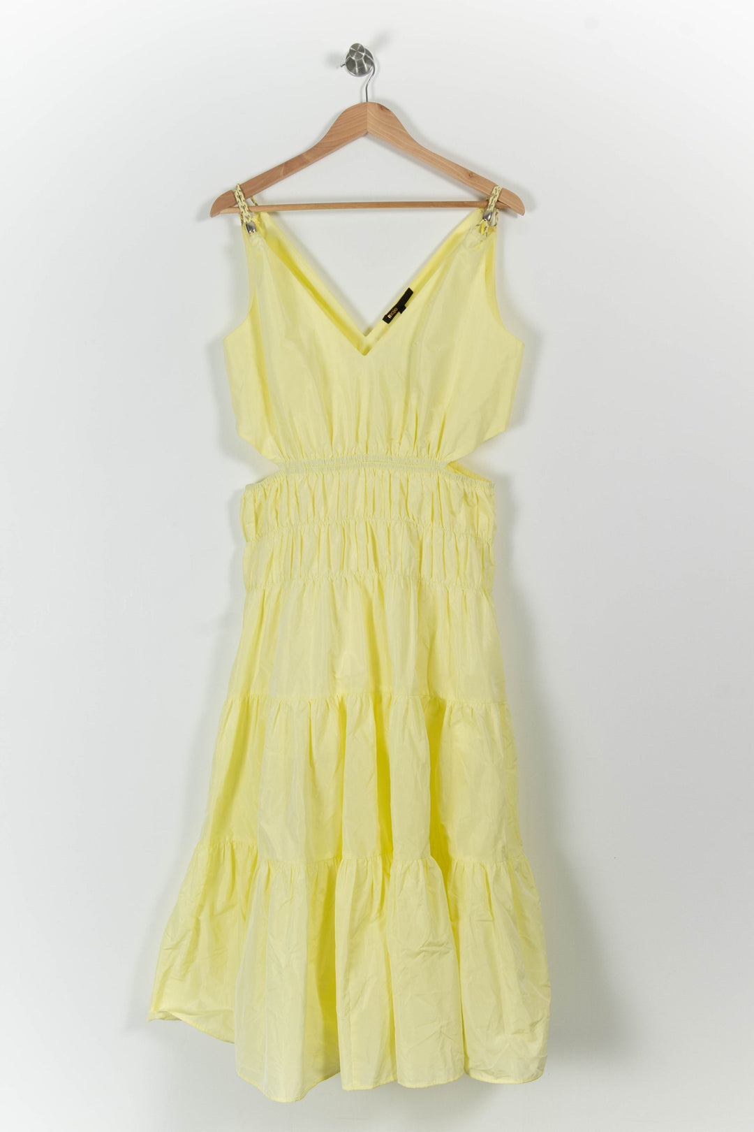 Robe Longue Jaune - Taille XL/42 de la marque Maje | PARAD61094 - Vendu par Paradigme - Image 2