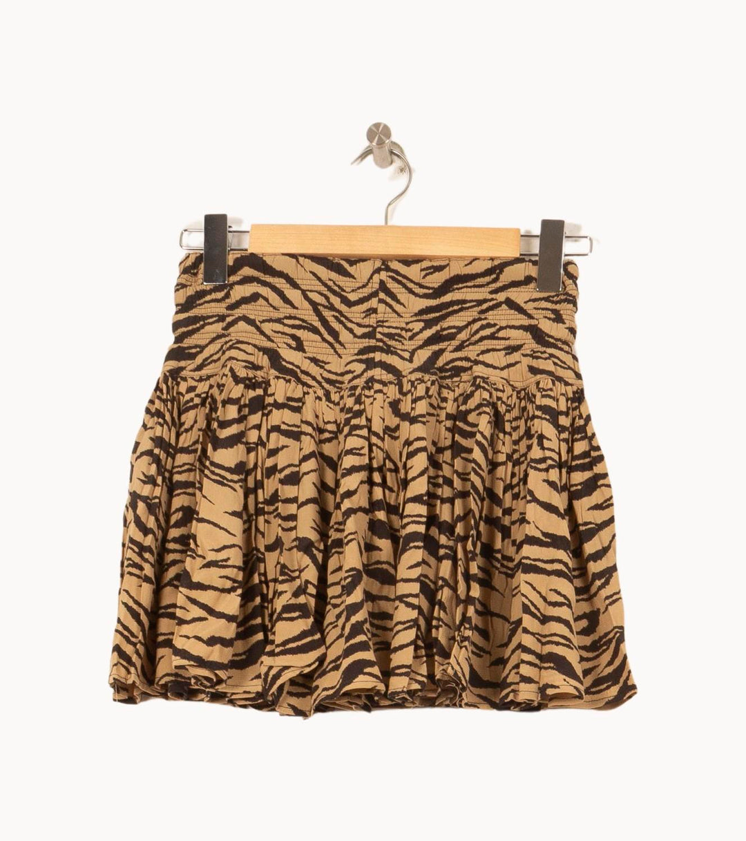Jupe Courte Beige et Noire - Taille XS/34 de la marque Zadig&Voltaire | PARAD61100 - Vendu par Paradigme - Image 4