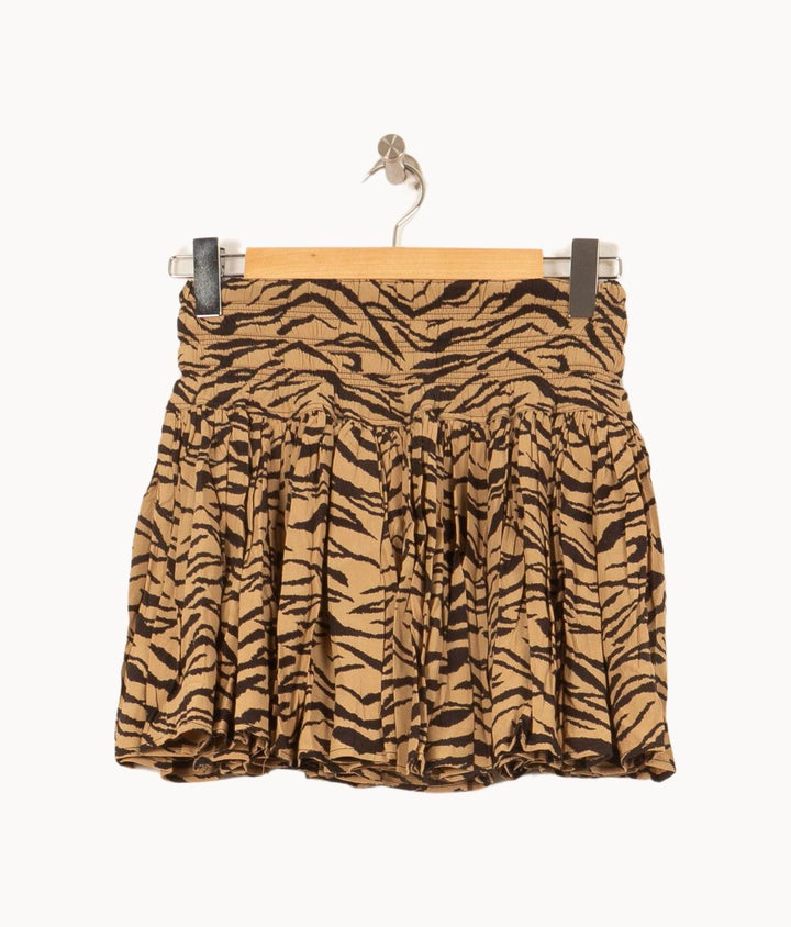 Jupe Courte Beige et Noire - Taille XS/34 de la marque Zadig&Voltaire | PARAD61100 - Vendu par Paradigme - Image 2